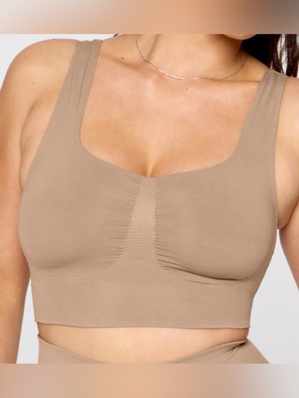 YITTY Taupe Wireless Everyday Bralette